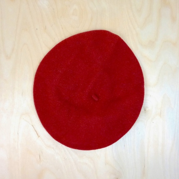 Vintage Red Beret - Picture 2 of 4